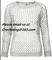 European Fashion Super Beautiful Mixed Colors Ribbed Knit Openwork Crochet Sweater Pullover supplier