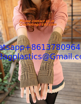 100% acrylic knitted baby lovely jacquard glove, New Product Acrylic Cotton Jacquard Knitt supplier