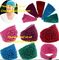 Crochet hairband, pop headband knitted elastic headband baby headbands hair band crochet DIY headband supplier