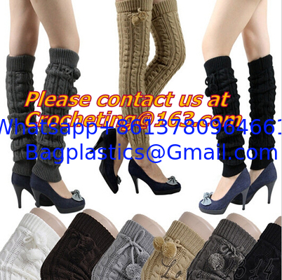 Womens Crochet Boot Cuffs, Reversible Boot Cuffs, Boot Socks, Legwear, You Choose From 18 Colors supplier