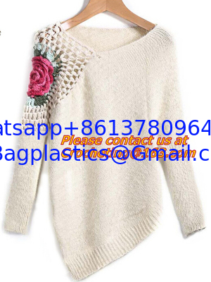 Crochet,pullover Hollow Out Golden Thread women sweater Knitted Loose Sweaters warm pullovers supplier
