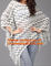 Crochet, Women Sweater Ladies Tassels Poncho Long Knitted Pullovers Knitted Cape Coat supplier