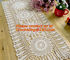 hand made cotton crocheted bedspreads, reminisced 100% cotton table, cloth round fashion supplier