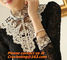 Women Blouse Shirts Casual Hollow Crochet Shawl Collar Blusas Femininas Plus Size Lace Top supplier
