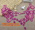 handmade hook needle crochet diy accessories three-dimensional flower supplier