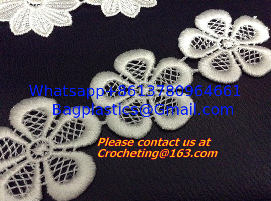 handmade hook needle crochet diy accessories three-dimensional flower supplier