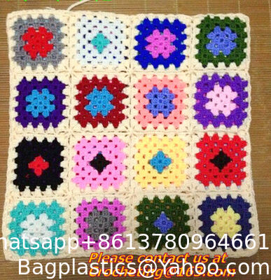 European cotton crochet lace cushion cover pillow case for home decor wedding gift colorfu supplier