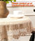 crochet lace tablecloth tablecloth Sen Department of multi-purpose towel towel fabric sof supplier