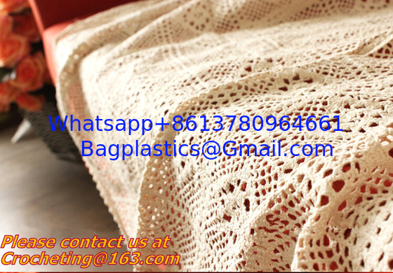 80cm Round cotton crochet tablecloth, Tablemat, Corcheted Lace Table linen, Tablecloth supplier