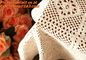 80cm Round cotton crochet tablecloth, Tablemat, Corcheted Lace Table linen, Tablecloth supplier