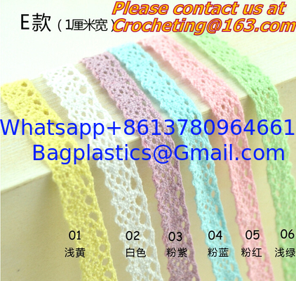 10m Vintage Style Cotton Crochet Lace Edge Trim Ribbon Sewing Ivory, White supplier