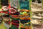 winter leg warmers loose socks wool blend button down pierced decoration boot socks fashio supplier