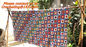 Handmade Crochet Yarn Baby Sheet Blankets Granny Square Afghan Coverlet Table Clothes supplier