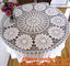 Handmade cotton lace crochet table cloth table runner American Rural nostalgia sofa cloth supplier