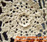 Crochet Round table clothing - table coverhandmade crochet heart doilies, blanket, clothes supplier