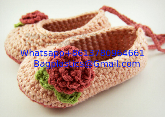Crochet Baby, Booties, Socks Knitted, Newborn Loafers Shoes Plain Infant Slippers Footwea supplier