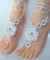 Barefoot Sandals, Nude shoes, Foot Jewelry, Wedding, Victorian Lace, Sexy, Anklet , Bellyd supplier
