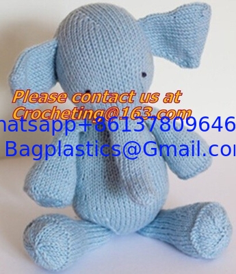 Knitting animal shaped toys, animal shaped whistle toys, colorful animal toy supplier