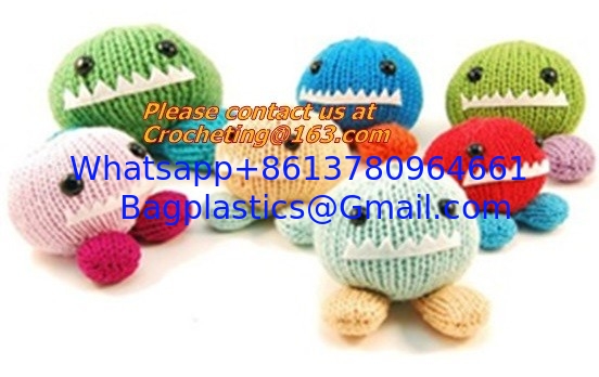 High quality promotional handmade monster knittedCrocheted Craft Crochet Animal Rabbit Toy supplier