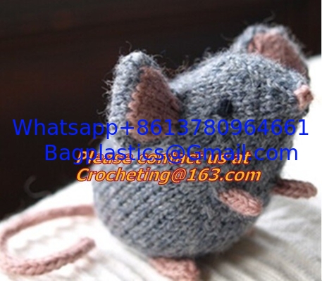 High quality promotional handmade monster knittedCrocheted Craft Crochet Animal Rabbit Toy supplier