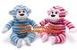 Bear hand crochet toy, woolen hand knitted toy, hand puppet toy supplier