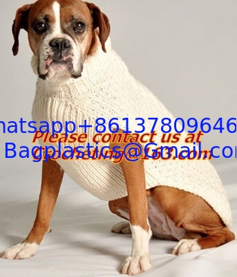 Knit Pet Sweater, Dog Knitting Wool jacquared Turtle neck Sweater Pet Winter Clothes supplier