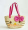 Fashion Straw Beach Bag Summer Weave Woven Women Shoulder Bags Straw Handbags with Ribbons supplier