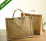 Customized Jute Tote Bags Fashion Large Reusable Shopping Bags for Women