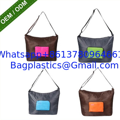 Wholesale Sale Chinese Promotional Foldable Polyester Large Shopping Bags