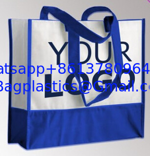 Tote Shopping Bag Custom Logo Printing Woven Polypropylene Sacks supplier