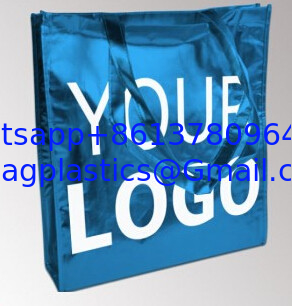 New Style Custom Shopping Bags Print Non Woven Bags with Zipper supplier