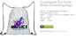 Promotional Custom Logo Printed String Bags Sport Girls Drawstring Bag supplier