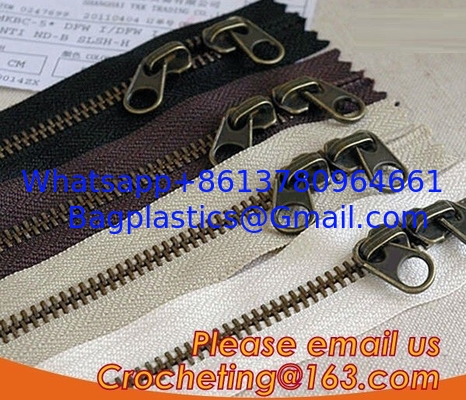 PVC zipper used for bags ,garment waterproof zipper plastic zipper, Garment Accessories high quality Plastic Zipper supplier