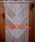 Macrame Wall Art Hanging Tapestry Wedding Decoration with Lace Fabrics, MACRAME CUSHION COVER, MACRAME HAND BAND supplier