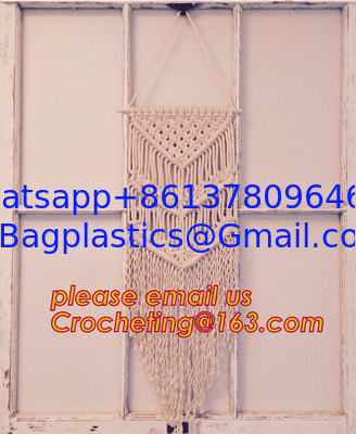 MACRAME LADIES BAG, MACRAME PLANT HANGING, MACRAME HANGING, MACRAME CUSHION COVER, MACRAME HAND BAND supplier