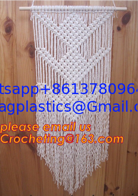 MACRAME LADIES BAG, MACRAME PLANT HANGING, MACRAME HANGING, MACRAME CUSHION COVER, MACRAME HAND BAND supplier