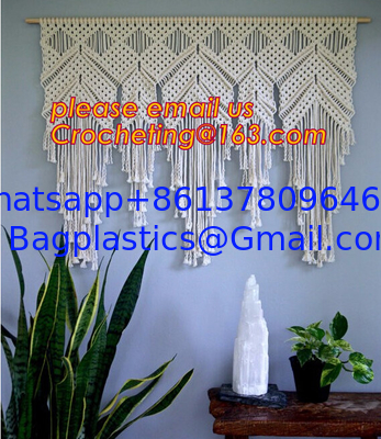 MACRAME FOLDABLE SCREEN, MACRAME WALL HANGING, MACRAME WALL HANGING, MACRAME PLANT HOLDER supplier