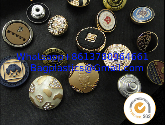 Decorative metal Whoelsae shank snap button for jeans, jeans accessories cover tack manufacturer snap button supplier