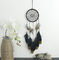 Wind Chimes Indian Style Feather Leather Gold Dream Catcher for Home Decor Hanging Decoration Nice Gift supplier