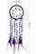 Circular Purple Handmade Dream Catcher Net With Feathers Wall Hanging Decoration Decor Craft Gift Wind Chimes for Home supplier