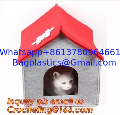 soft felt pet house, Pet Beds &amp; Accessories, Felt pet house, Felt cats pet bed, felt pet house for dog or cats supplier