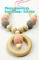 Mother and child, Teething necklace, Breastfeeding Necklace for Mom, Teething toy supplier