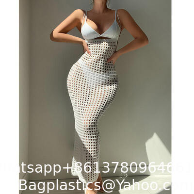 Swimwear Cover Up Fashion Beach Hand Crochet Shawl Capelet Skirt Knitted Texture One-Piece Short Hand Crochet Shawl Swimsuit Cover Ups Fashion Accessories supplier