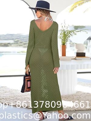 Swimsuit Bra Set Crochet Bikini Handmade Knitted Women Swimsuit Swim Crochet Cover Up Knit Bathing Suit Swimwear Summer Bodycon Beach Dress Vacation Clothes supplier