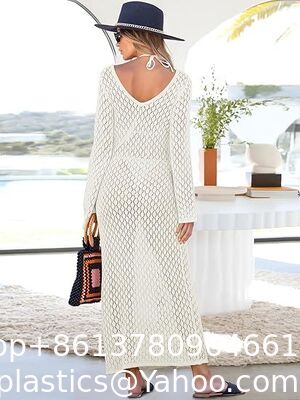 Swimsuit Bra Set Crochet Bikini Handmade Knitted Women Swimsuit Swim Crochet Cover Up Knit Bathing Suit Swimwear Summer Bodycon Beach Dress Vacation Clothes supplier