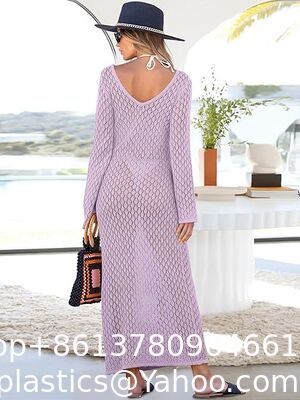 Swimsuit Bra Set Crochet Bikini Handmade Knitted Women Swimsuit Swim Crochet Cover Up Knit Bathing Suit Swimwear Summer Bodycon Beach Dress Vacation Clothes supplier