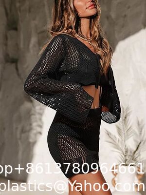 Crochet Top For Women Summer Beach Wear Boho Halter Backless Bikini Tank Tops Tassel Crochet Knit Bra Bralette Cover Up Women Crochet Swimsuit Cover Up Set Long Sleeve Summer Bathing Suit Beach supplier