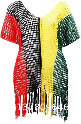 Women Bikinis Cover Up Crochet Swimsuit Cover Up Hollow Out Bathing Suit Cover Up Swimwear Tassels Dress Beach Cover Up for Women Crochet Bikini Cover Ups Beach Pool Swimwear Crochet Dress supplier