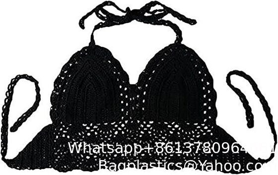 Women Summer Beach Crochet Top Bralette Knit Bra Bikini Crochet Halter Tops for Women Backless Camisole Knit Bra Tops Bralette Summer Beachwear supplier